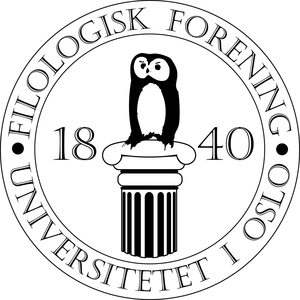 Filologisk Forening logo - 1995