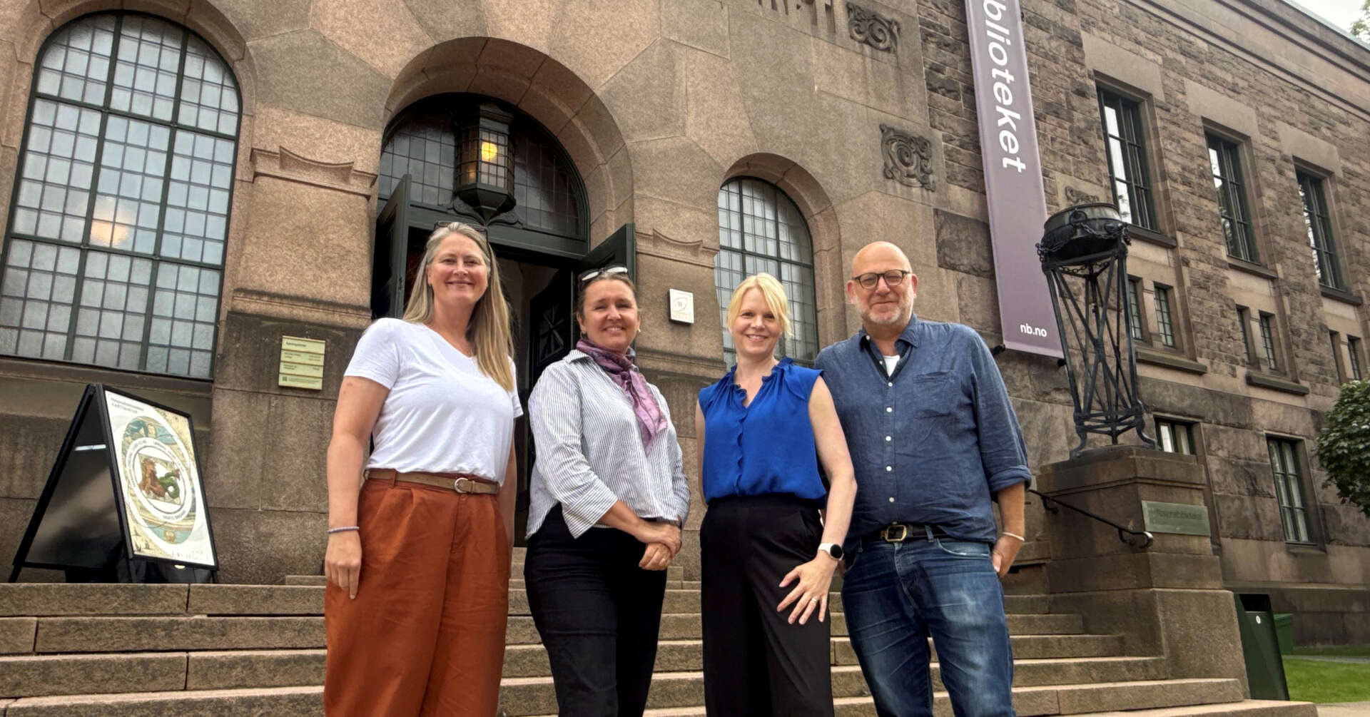 Cecilie Wingerei Lilleheil, Belinda Eikås Skjøstad, Marte Spurkland og Trond Haugen.
