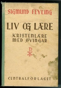 Framside av læreboka Liv og lære. Kjelde: Nasjonalbiblioteket
