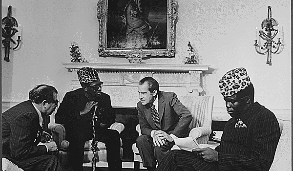 Møte mellom Nixon og Zaires president Mobutu Sese Seku