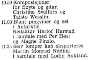 Lomper (samtale med)