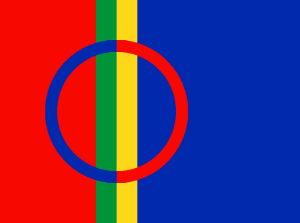 Det samiske flagg